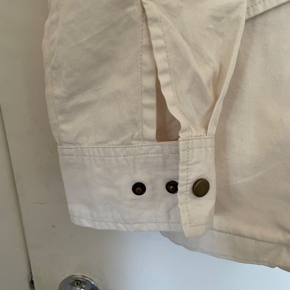 Lily Aldridge for VELVET, light weight jacket, off white, 100% cotton - Picture 3 of 9